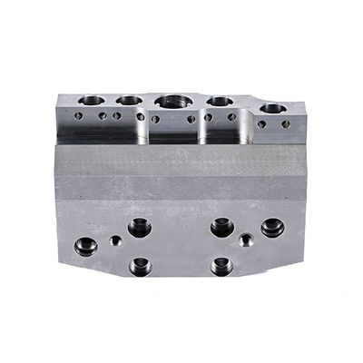 Thép không gỉ CNC 5 trục Phần gia công 0.02mm Độ khoan dung