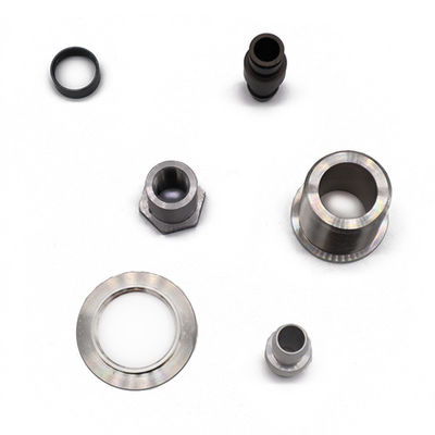 0.05mm Độ khoan độ chính xác CNC quay bộ phận nhôm thép không gỉ