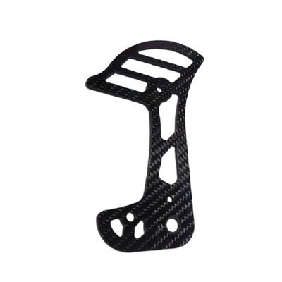 Sơn Carbon CNC Machining Đánh bóng Bút cát Anodizing