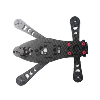 0.1mm Độ khoan dung OEM CNC xay Carbon Fiber bề mặt mịn
