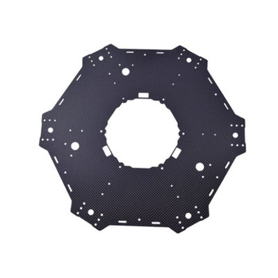 0.1mm Độ khoan dung OEM CNC xay Carbon Fiber bề mặt mịn