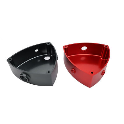 3 Trục 6061 T6 kim loại nhôm CNC phần mài mài bấm cát Anodizing