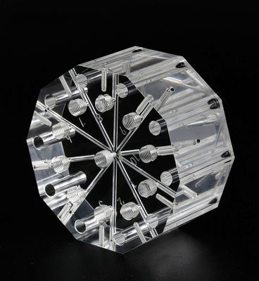 Máy CNC chính xác Phần nhựa đánh bóng Bút cát Anodizing